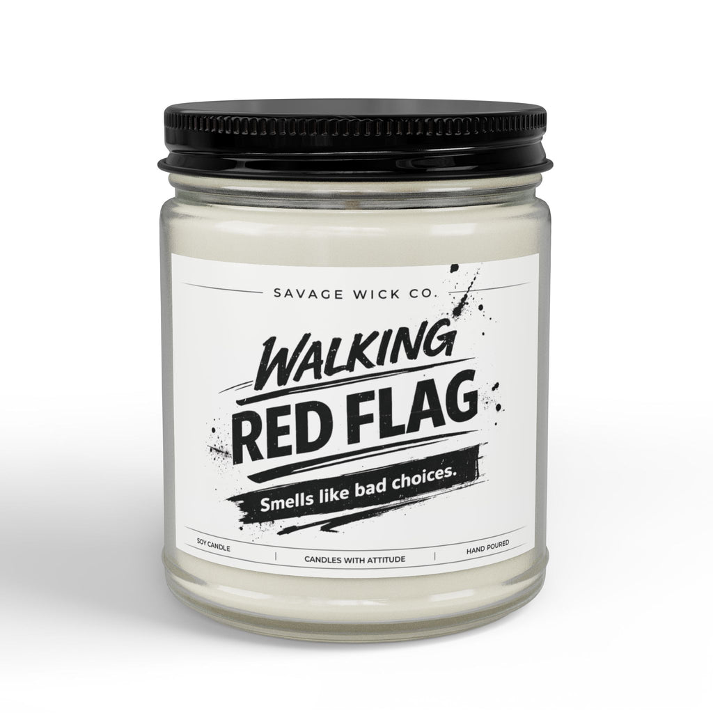Savage Wick Co. – “Walking Red Flag” Candle